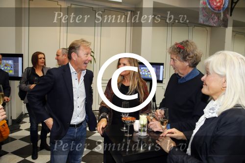 Amsterdam 19 oktober 2015 
Boekpresentatie Sacha de Boer en Jacob Jan Boerma in hotel Krasnapolsky. Man Rick Nieman praat het aan elkaar.Gerard Arninkhof met Rick