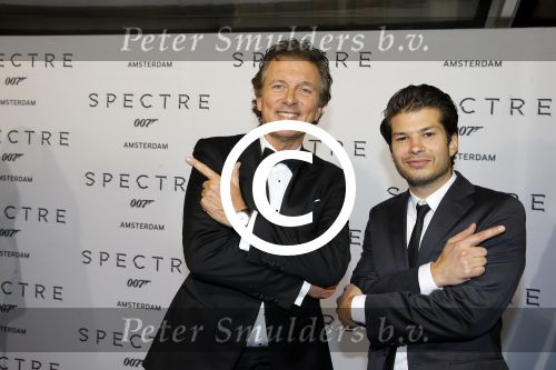 Amsterdam 28 oktober 2015
Premiere James Bond spectre in Tuschinski. Robert met schoonzoon Robert