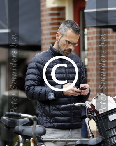 Amsterdam 20 oktober 2015 
Rolf Snoeren op de fiets in Amsterdam.