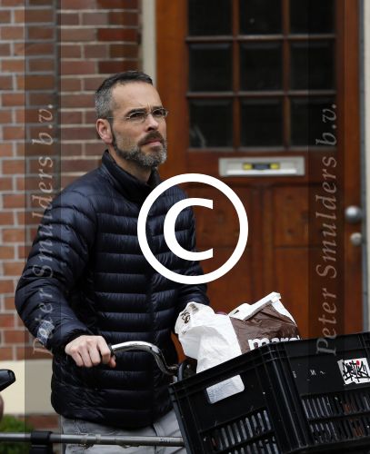 Amsterdam 20 oktober 2015 
Rolf Snoeren op de fiets in Amsterdam.