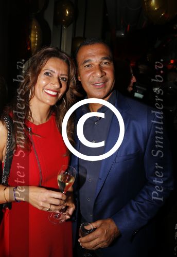 Amsterdam 22 oktober 2015
Opening W hotel in Amsterdam. Ruud Gullit met zijn vriendin Karin