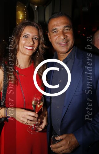 Amsterdam 22 oktober 2015
Opening W hotel in Amsterdam. Ruud Gullit met zijn vriendin Karin