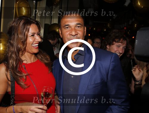 Amsterdam 22 oktober 2015
Opening W hotel in Amsterdam. Ruud Gullit met zijn vriendin Karin