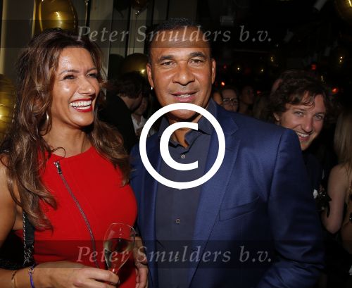 Amsterdam 22 oktober 2015
Opening W hotel in Amsterdam. Ruud Gullit met zijn vriendin Karin