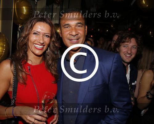 Amsterdam 22 oktober 2015
Opening W hotel in Amsterdam. Ruud Gullit met zijn vriendin Karin
