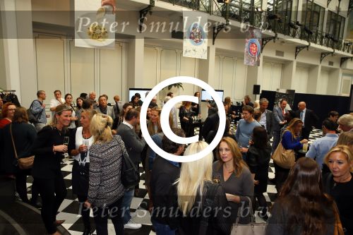 Amsterdam 19 oktober 2015 
Boekpresentatie Sacha de Boer en Jacob Jan Boerma in hotel Krasnapolsky. Man Rick Nieman praat het aan elkaar.