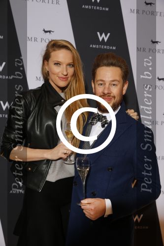 Amsterdam 22 oktober 2015
Opening W hotel in Amsterdam. Selwyn Senatori met vriendin