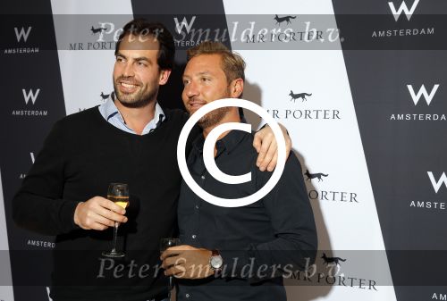Amsterdam 22 oktober 2015
Opening W hotel in Amsterdam. Steinar Dietz met een vriend