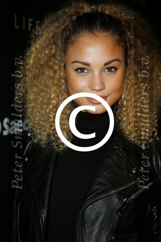 Amsterdam 9 n ovember 2015
Life after football LAF gala in het INK hotel.
 Gregory van der Wiel met zijn vriendin Stephanie Bertram Rose