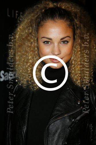Amsterdam 9 n ovember 2015
Life after football LAF gala in het INK hotel.
 Gregory van der Wiel met zijn vriendin Stephanie Bertram Rose