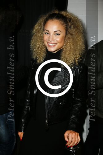 Amsterdam 9 n ovember 2015
Life after football LAF gala in het INK hotel.
 Gregory van der Wiel met zijn vriendin Stephanie Bertram Rose