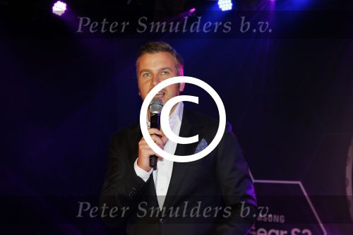 Amsterdam 29 oktober 2015 
Presentatie nieuwe samsung smart watch in samenwerking met BALR. in the harbour club.
Demy de Zeeuw met Winston Gerstanowitz