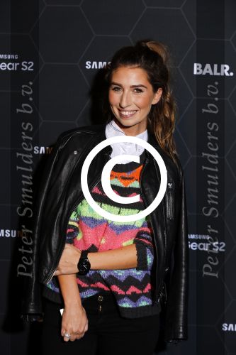 Amsterdam 29 oktober 2015 
Presentatie nieuwe samsung smart watch in samenwerking met BALR. in the harbour club.
Xelly Cabau v Kasbergen