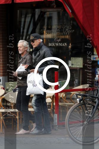 Amsterdam 4 november 2016
Ad Visser op straat in het centrum van Amsterdam