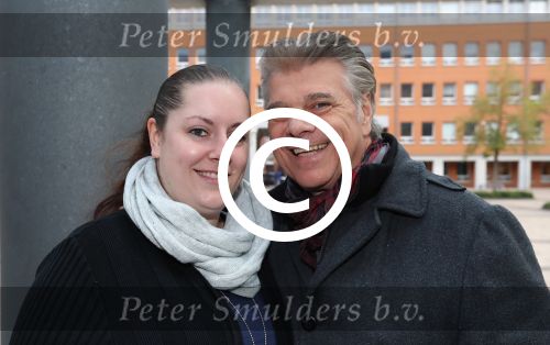 Den Bosch, 13 Oktober 2016
Rechtbank in de zaak Nicole v d Hurk
Op de foto Ad v d Hurk met dochter Debbie v d Hurk