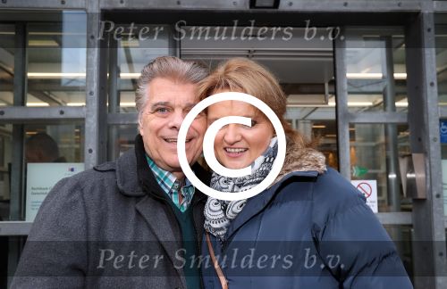 Den Bosch, 13 Oktober 2016
Rechtbank in de zaak Nicole v d Hurk
Op de foto Ad v d Hurk met vriendin Anita Heyns