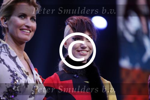 Amsterdam 25 oktober 2016
Finale Hollands Next topmodel gepresenteerd door Anouk Smulders met de finalisten Akke Marije Colette Emma en Noor. Juryleden Fred v Leer Anna Nooshin en Alek Bruessing.