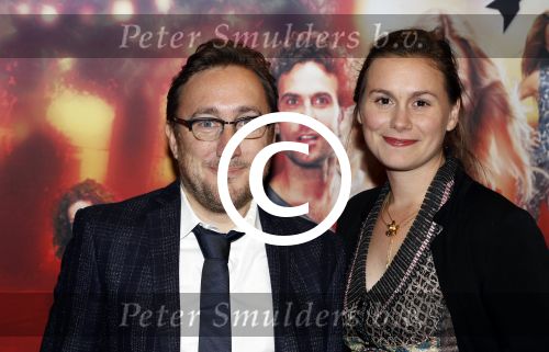 Amsterdam 24 oktober 2016
Premiere Hartenstrijd in Tuschinski. Albert Jan van Rees en partner