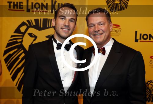 Scheveningen 30 oktober 2016
Premiere the lion king in het circustheater. Albert Verlinde met een kennis