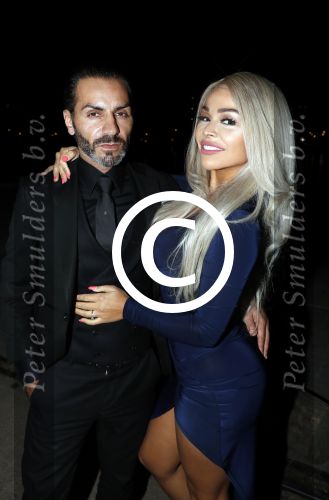 Amsterdam 8 oktober 2016
JFK Gala in the harbour club Amsterdam. amanda Balk met verloofde / vriend