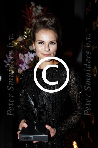 Amsterdam 13 oktober 2016
Televizierring 2016 in de heineken music Hall.
Angela Schijf winnares beste actrice 2016