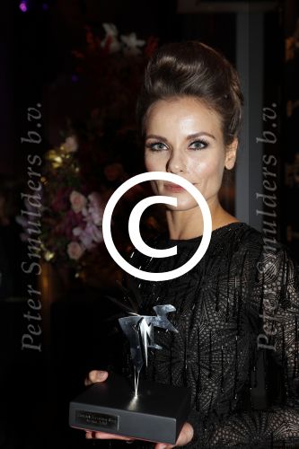 Amsterdam 13 oktober 2016
Televizierring 2016 in de heineken music Hall.
Angela Schijf winnares beste actrice 2016