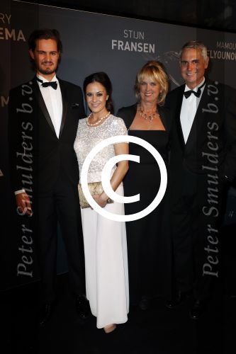 Amsterdam 31 oktober 2016 
Premiere fataal in Tuschinski.
Anna-Alicia Skilias en Steven Sierhuis en haar schoonouders