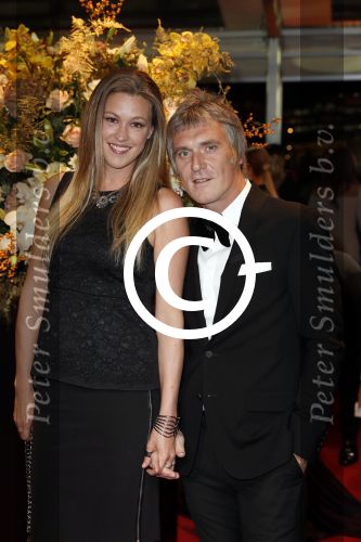 Amsterdam 13 oktober 2016
Televizierring 2016 in de heineken music Hall. Annemieke Schollaardt en partner Phil Tilli