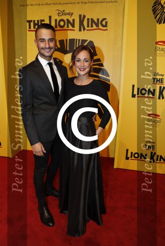 Scheveningen 30 oktober 2016
Premiere the lion king in het circustheater. Anouk Maas met een kennis