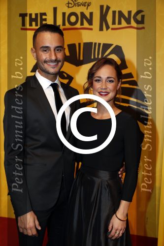 Scheveningen 30 oktober 2016
Premiere the lion king in het circustheater. Anouk Maas met een kennis