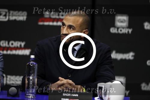 Amsterdam 1 november 2016 
Persconferentie Glory met Badr Hari en Rico Verhoeven in de HMH