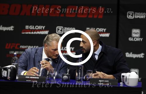 Amsterdam 1 november 2016 
Persconferentie Glory met Badr Hari en Rico Verhoeven in de HMH