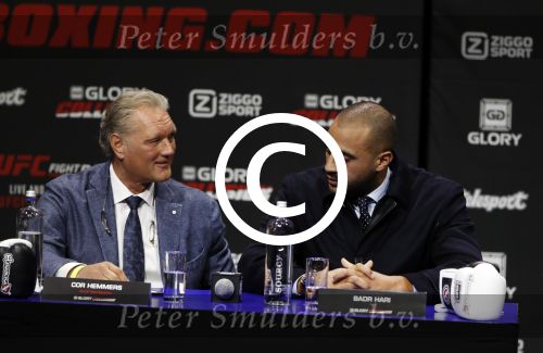 Amsterdam 1 november 2016 
Persconferentie Glory met Badr Hari en Rico Verhoeven in de HMH