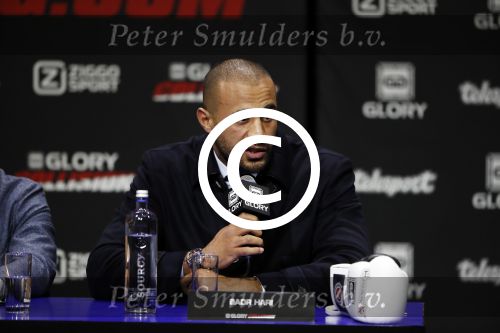 Amsterdam 1 november 2016 
Persconferentie Glory met Badr Hari en Rico Verhoeven in de HMH