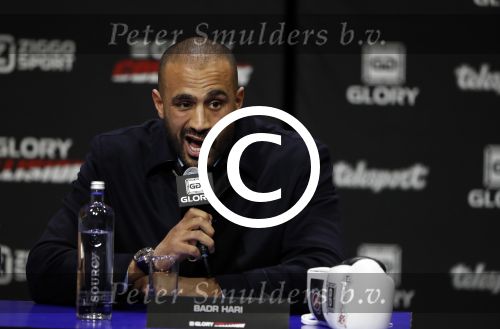 Amsterdam 1 november 2016 
Persconferentie Glory met Badr Hari en Rico Verhoeven in de HMH