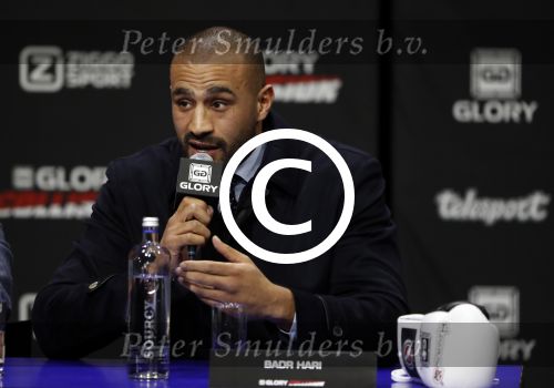 Amsterdam 1 november 2016 
Persconferentie Glory met Badr Hari en Rico Verhoeven in de HMH