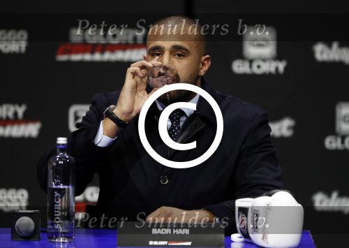 Amsterdam 1 november 2016 
Persconferentie Glory met Badr Hari en Rico Verhoeven in de HMH