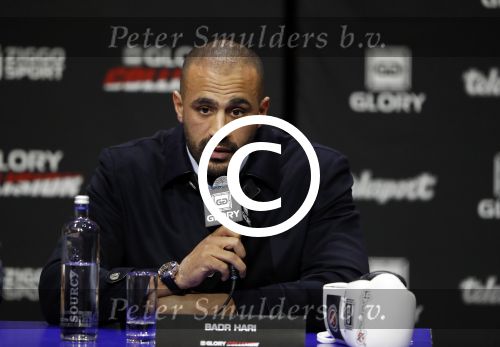 Amsterdam 1 november 2016 
Persconferentie Glory met Badr Hari en Rico Verhoeven in de HMH