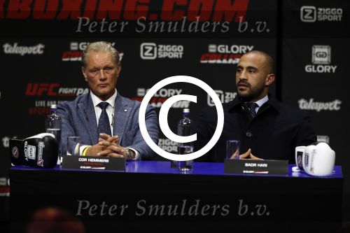 Amsterdam 1 november 2016 
Persconferentie Glory met Badr Hari en Rico Verhoeven in de HMH