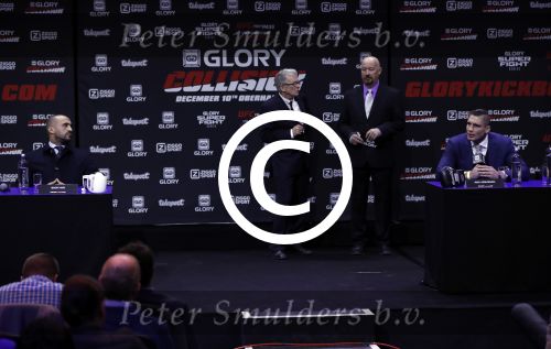 Amsterdam 1 november 2016 
Persconferentie Glory met Badr Hari en Rico Verhoeven in de HMH