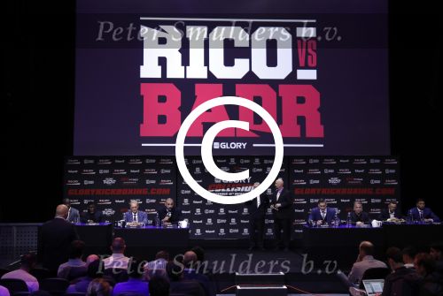 Amsterdam 1 november 2016 
Persconferentie Glory met Badr Hari en Rico Verhoeven in de HMH