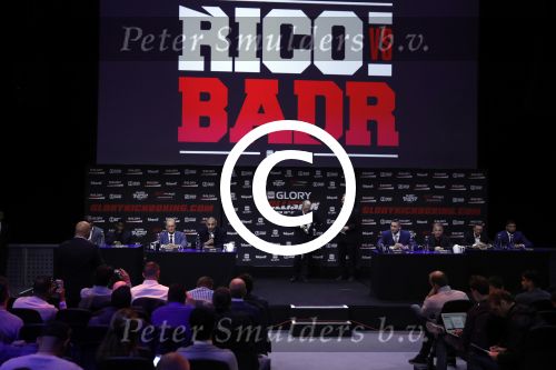 Amsterdam 1 november 2016 
Persconferentie Glory met Badr Hari en Rico Verhoeven in de HMH