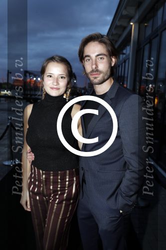 Amsterdam 8 oktober 2016
JFK Gala in the harbour club Amsterdam. barbara Sloesen met Jord Knotter