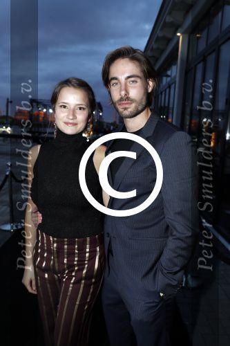 Amsterdam 8 oktober 2016
JFK Gala in the harbour club Amsterdam. barbara Sloesen met Jord Knotter