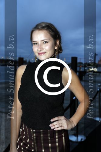 Amsterdam 8 oktober 2016
JFK Gala in the harbour club Amsterdam. barbara Sloesen met Jord Knotter