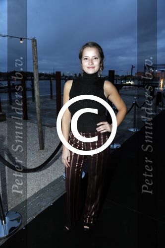 Amsterdam 8 oktober 2016
JFK Gala in the harbour club Amsterdam. barbara Sloesen met Jord Knotter