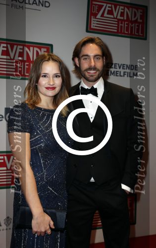 Amsterdam 14 november 2016
Premiere de zevende hemel in theater Carre. Barbara Sloesen en Jord Knotter