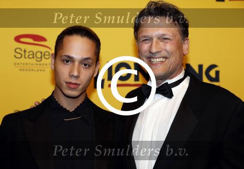 Scheveningen 30 oktober 2016
Premiere the lion king in het circustheater.
Bas Westerweel met zoon