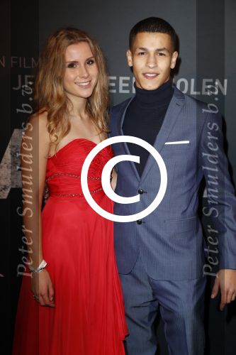 Amsterdam 31 oktober 2016 
Premiere fataal in Tuschinski. Bilal Wahib met vriendin