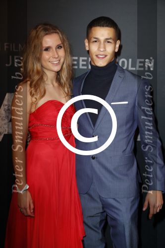 Amsterdam 31 oktober 2016 
Premiere fataal in Tuschinski. Bilal Wahib met vriendin